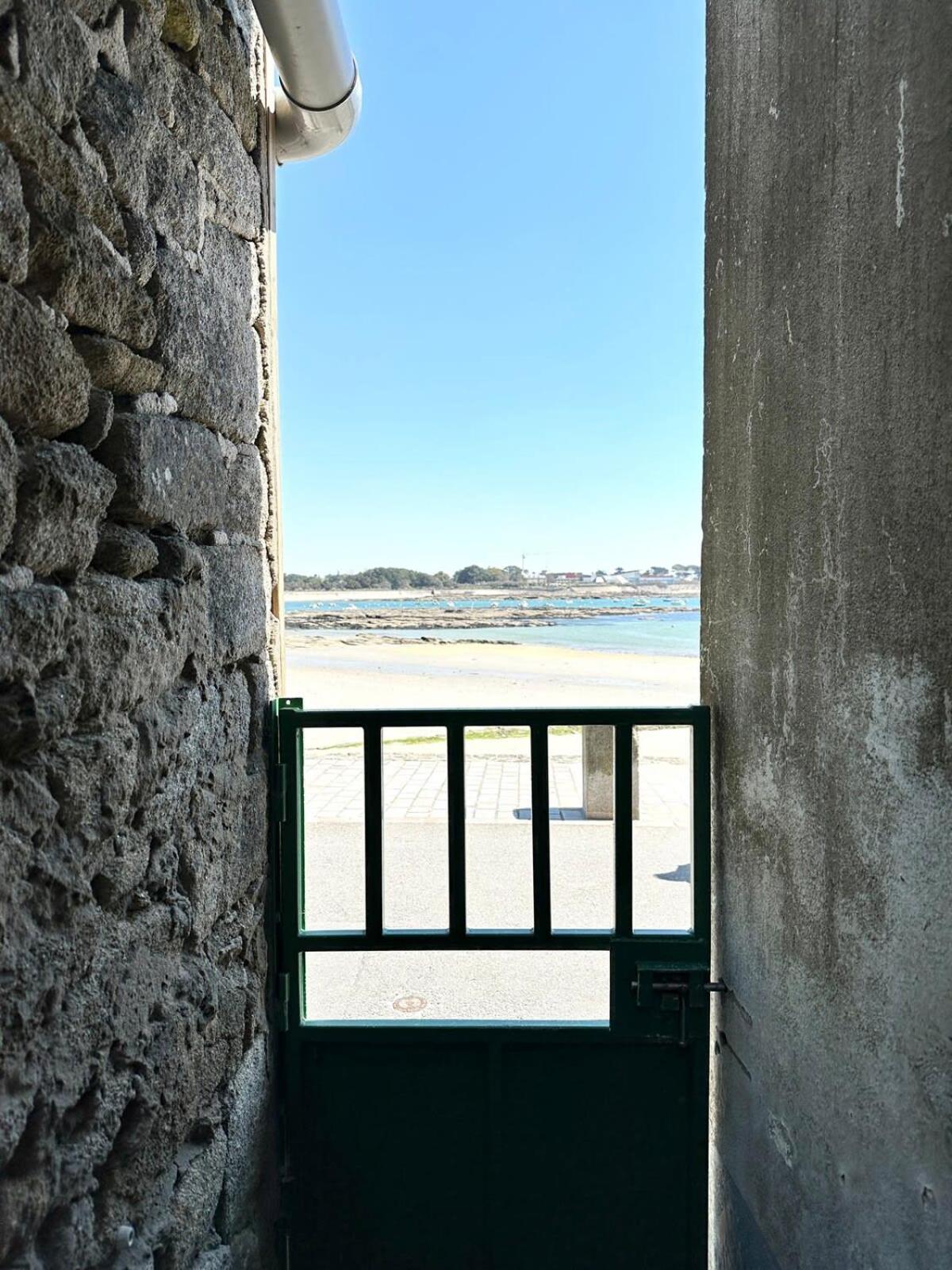 Maison De Pecheur Atypique Les Pieds Dans L'Eau Ploemeur Exterior photo